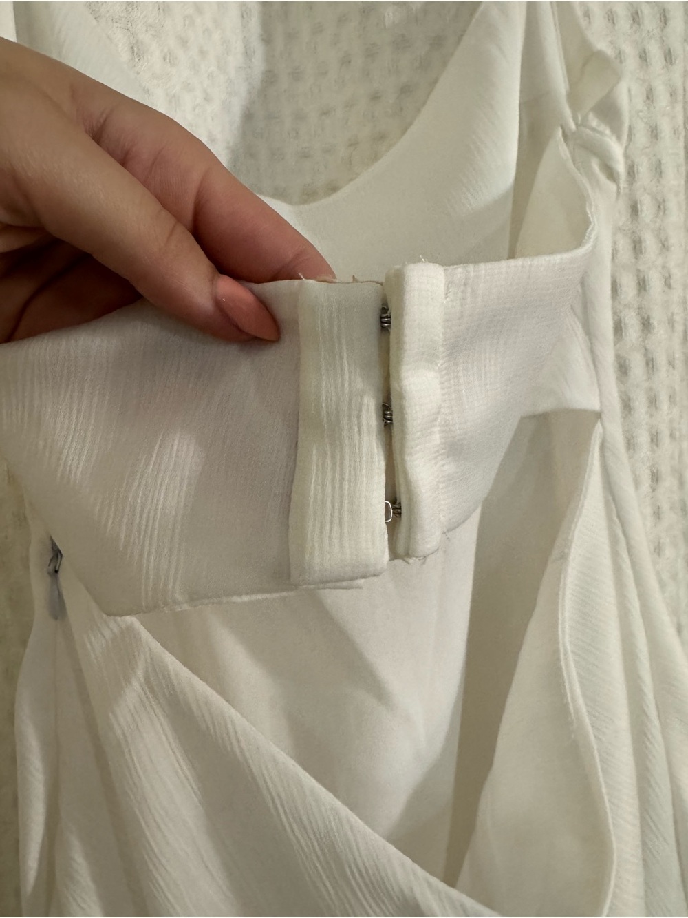 H&M White Spaghetti-Strap Maxi Slip Dress - Picture 3 of 4